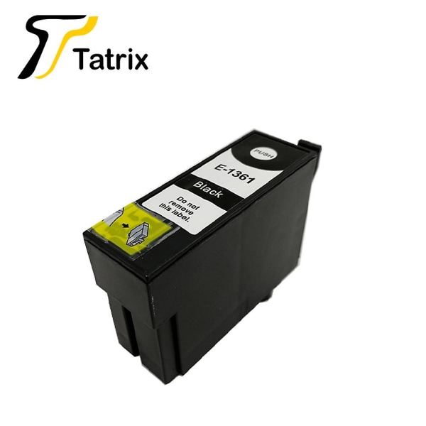 Tatrix 8pcs T1361 136 Compatible Ink Cartridge For Epson Workforce K101 K201 K301 Inkjet Printer