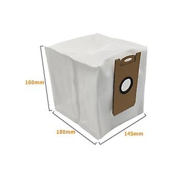 5 kpl Pölypusseja Lydsto W2 Robotti-imurille, Pölypussivarusteet, Imurin Varaosat, Vaihdettavat Osat, Tarvikkeet