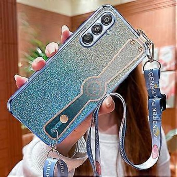 Galaxy A55 5G puhelinkuorelle (Sininen)