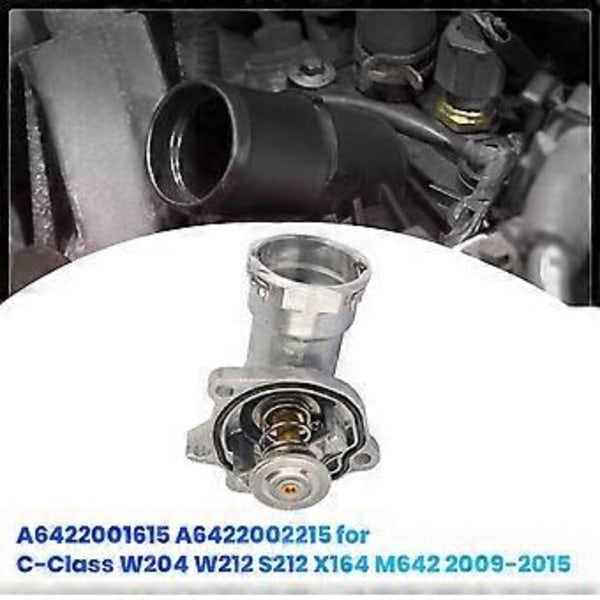 Motor Kølevæske Termostathus A6422001615 A6422002215 til C-Klasse W204 W212 S212 X164 M642 2009