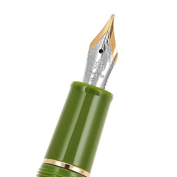 Fin Nibbly Fyrfjerpen Business Office Pen Student Skole Kontorartikler (Guldstykker Avocado Grøn)