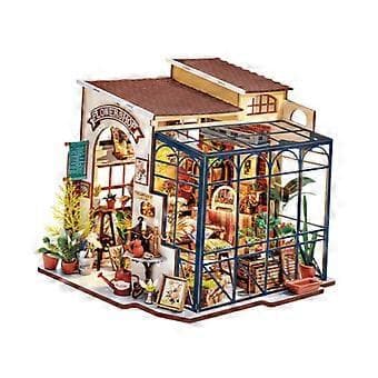 Dukkehus DIY Miniature Sæt Mini Håndlavet Husmodel til Børn Voksne