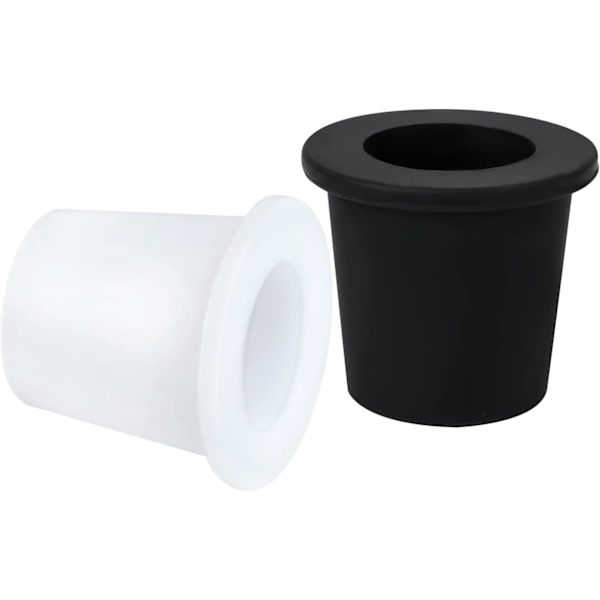 2 stk. bordparaplyhulring, blød silikoneparaplybordring til 5 cm t