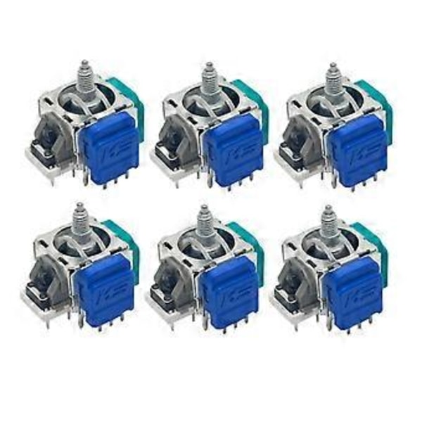 6 st TMR Elektromagnetisk Joystick för Xbox Elite 2 Gamepad