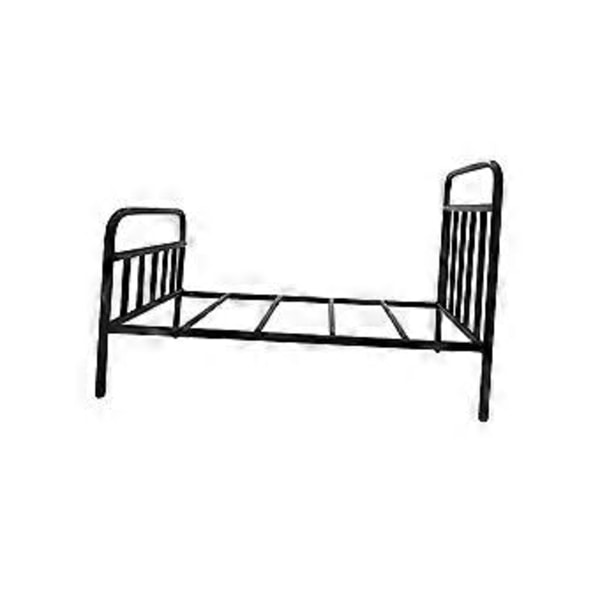 1:12 Miniatyrsäng Dockskåp Metallsängram DIY Hantverk Dockhus Möblering Rustika Dockskåpsmöbler för Fotorekvisita Dekor (Svart)