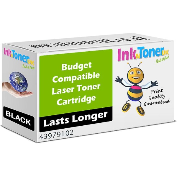 Compatible OKI 43979102 Black Toner Cartridge (43979102) for Oki MB470 printer