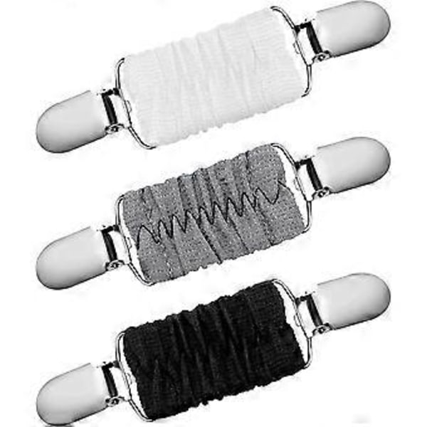 3-pack Passande Klänningsklämma Vintage Tröja Sjalspänne Retro Koftkrageklämma Klänningsskjorta Broschklämma För Kvinnor Flickor Dekoration