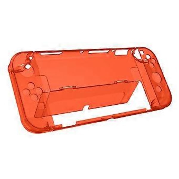 Typ C För Nintendo Switch OLED Skydd Transparent Hårt PC-skal med Ställ (Stil C)
