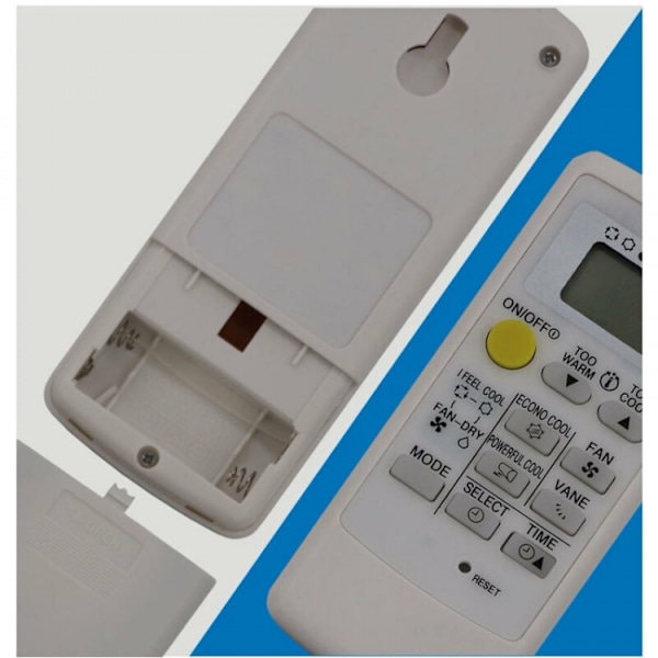 Mitsubishi A/C MP04B -yleisilmastointilaitteen kaukosäädin