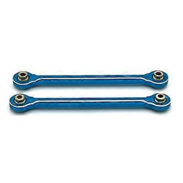 RC Bil Uppgradering Dragstång Länkstång Styrstång Set för 1/10 10208 RC Bil Uppgraderingsdelar Blå