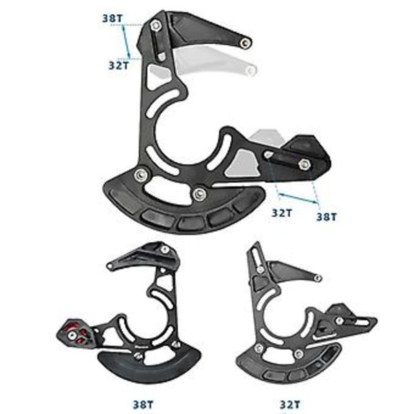 Kedjestabilisator för Mountainbike, Stor Plåt, Passar Iscg-03/05Bb Soft Tail Snabb Nedförsbacke Bil C