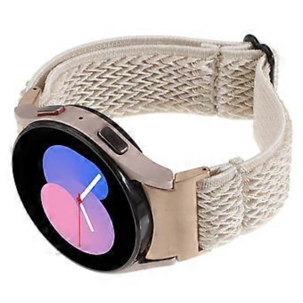 Type M Samsung Galaxy Watch FE 40mm/Watch6/Watch6 Classic/Watch 5 -kellon aaltomainen ranneke (tyyli M)