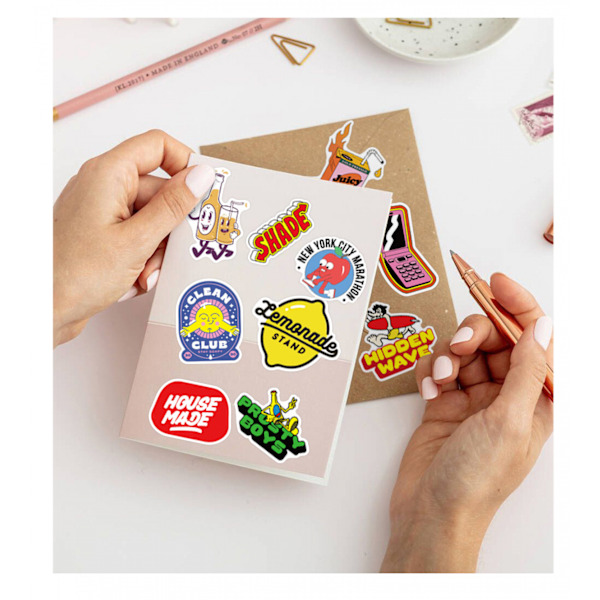 Gourmet mad graffiti DIY-klistermærker