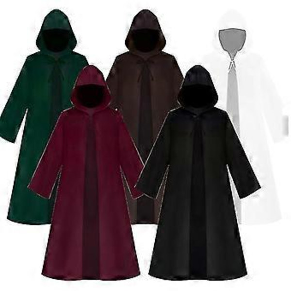 Star Wars Jedi Knight Cos Robe Anakin Star Wars Sith Kostume Arcos Robe V (grøn)