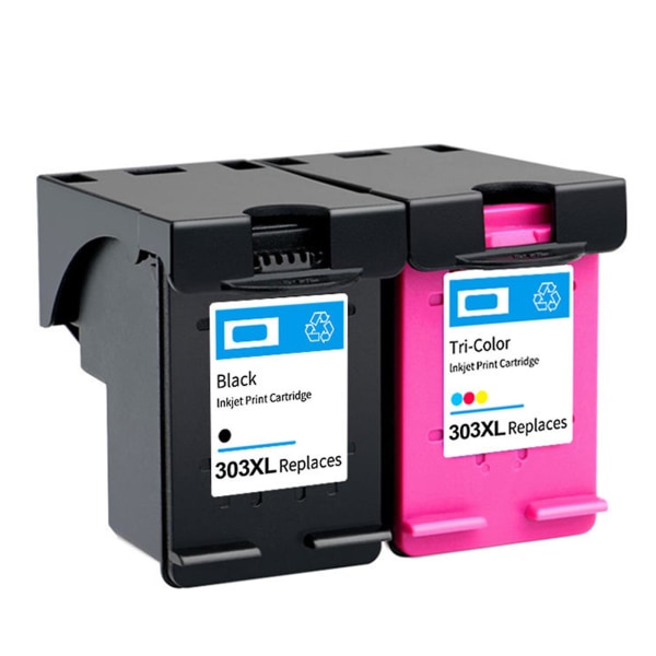 303xl Black Tri-color High-yield Ink Cartridge Works With For Hp For Envy Photo Multi-Color