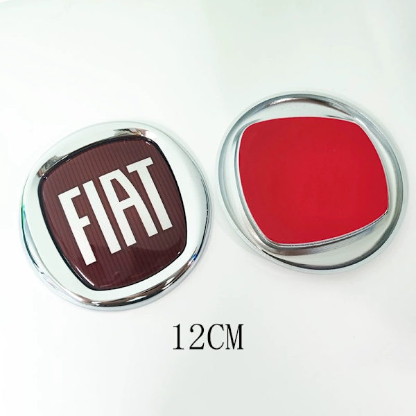 1 stk. Fiat FM0494S1 3D-logo erstatningssticker til 500