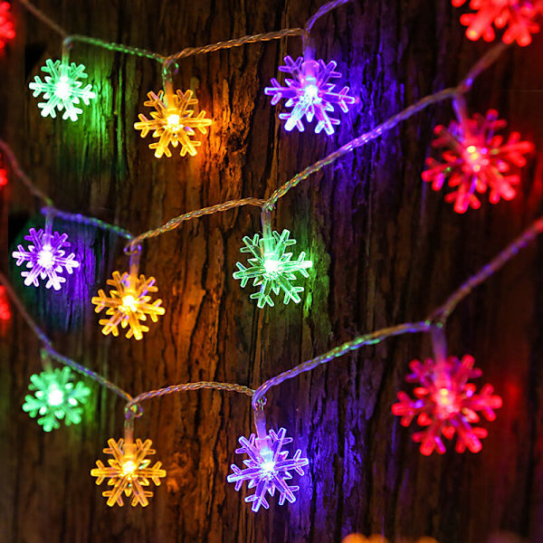 Ljusslinga - 6m - 40 LED - för bröllopsfest, Alla hjärtans dag