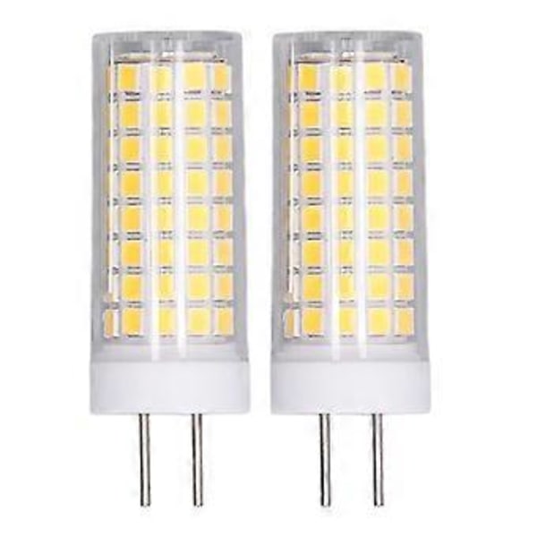 2 stk. 9W LED Maispære Keramisk 88 LED-perler Justerbar LED Maispære AC 110V-265V Naturlig Lys