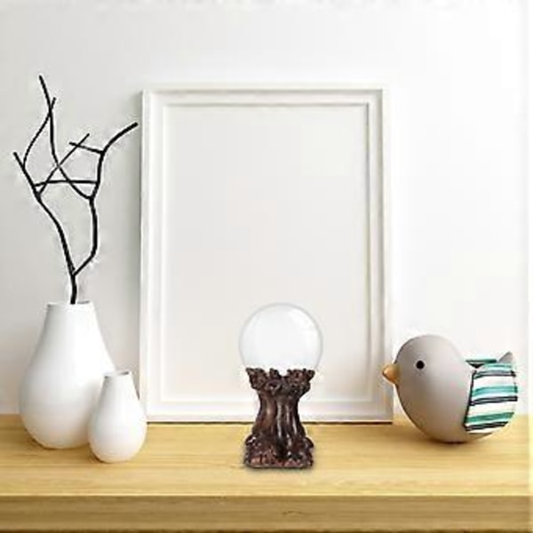 1 stk. Treskjæringsbase Kreative Krystaller Glass Display Base Premium Display Base