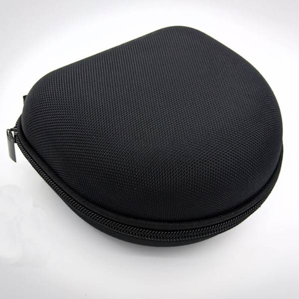 Svart hörlursförvaringsväska Universal Headset Hard Headphone Car