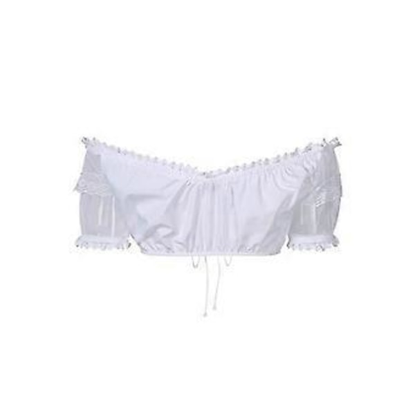Clearlove Dirndl Naisten Midi Pukukokonaisuus 3-osainen Sisältää Dirndl-mekon, Dirndl-esiliinan ja Dirndl-puseron Oktoberfestiin, 50% Tarjous (40)