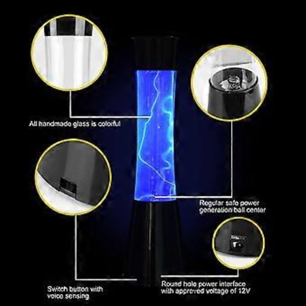 Plasma Lampe Plasma Bold Lampe Plasma Berøringsstyret Skrivebordslampe Elektrostatisk Blinkende Bold til Dekorationer Børneværelse (Amerikanske Regler)