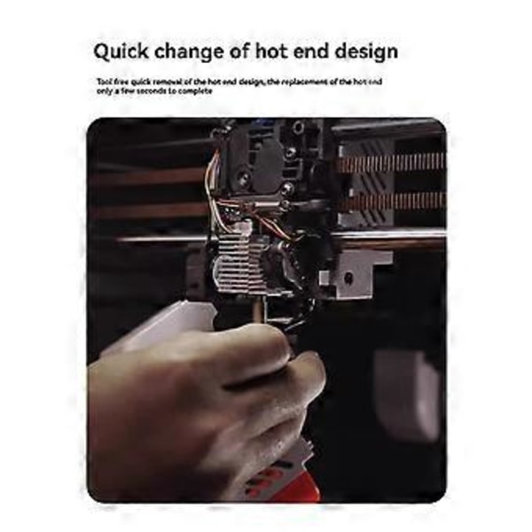 Messing 0,4 mm dyse Hotend-sæt til S1C Combo Extruder