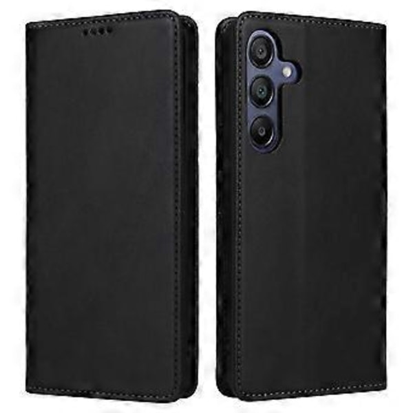 Til Samsung Galaxy A16 5G/A16 4G Etui RFID-Blokerende PU Læder Telefon Wallet Cover (Style A)