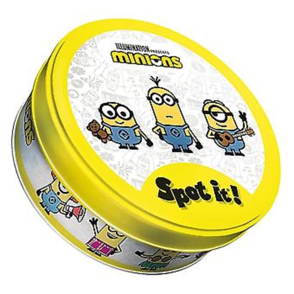 Cartoon Spot It Matching Cards Game Logical Reasoning Exercise Board Game Gift For Children's Day ( Minions)