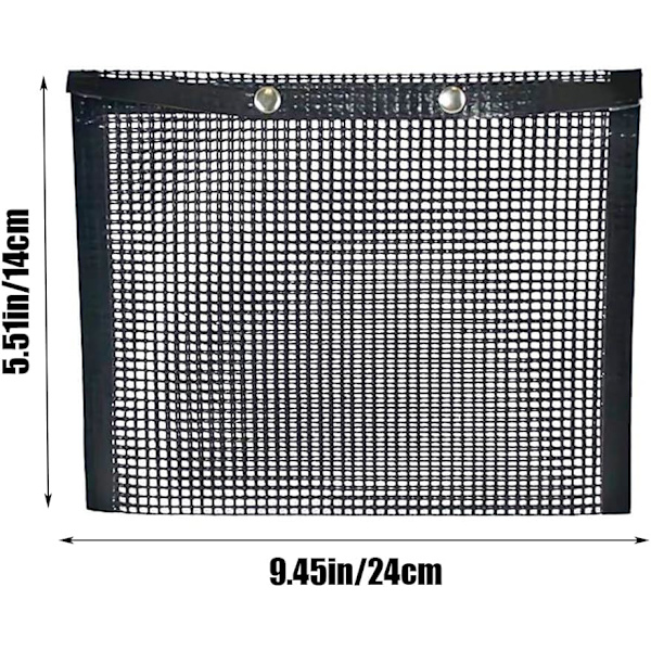 BBQ Mesh Grillpåsar Återanvändbara Grillpåsar för Kol, Gas,