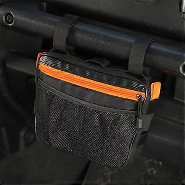 Opbevaringstaske til passagergreb, multifunktionel pose-organiseringstaske til Jeep Wrangler CJ YJ TJ JK JL Gladiator JT & UTV