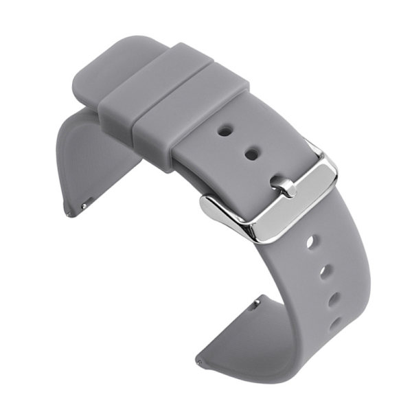 1 stk. Quick Release Silikonurrem til Ur - Premium Blød Gummi