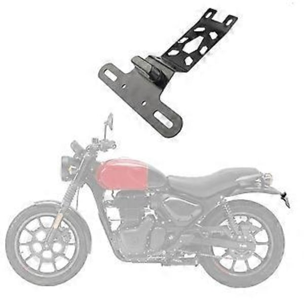 Motorcykeltillbehör Tail Tidy Fäste Registreringsskylthållare för Hunter 350 2022-2024