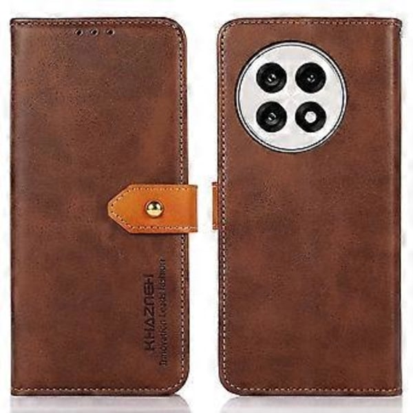 KHAZNEH Plånboksfodral för OnePlus 13R 5G/Ace 5 5G/Ace 5 Pro 5G Ställ Läder Flip Cover (Stil D)