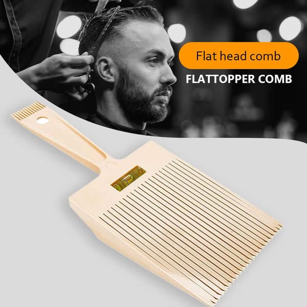 Flat Top Guide Comb – Professionel frisørkam, Flat Top Guide Comb