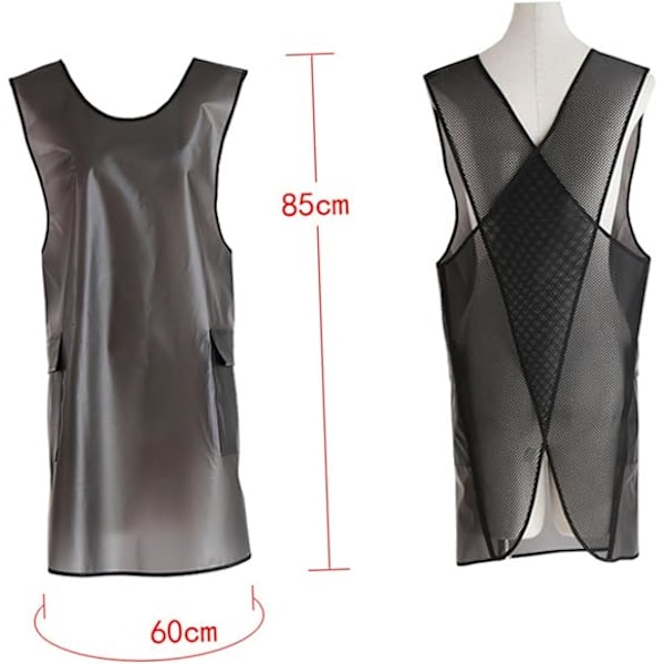 1 st transparent förkläde sjal förkläde för män förkläden vattentät pinafore förkläden
