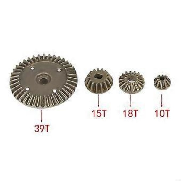 W3JF Fjärrkontroll Bil Transmission Differential Växel 39T Fjärrkontroll Modell Fordonsdel för XV0