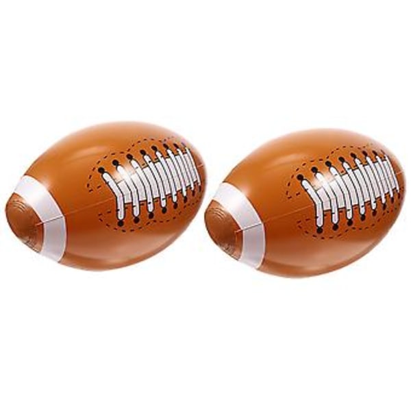 2 st Barnstrandbollar Inomhus Utomhus Uppblåsbara Bollar Sportfest Uppblåsbara Bollar Dekorationer