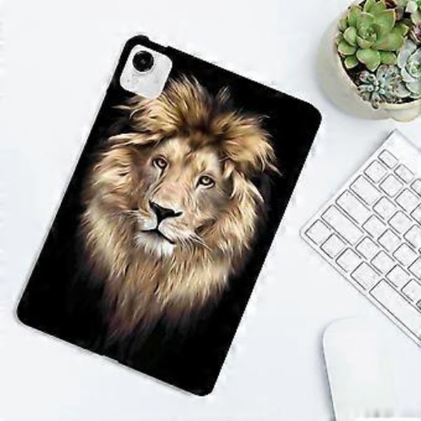 För Honor Pad X9a TPU Skal Mönstertryck Slim Tablet Skyddsfodral (Lejon)