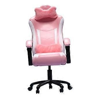 1:6 Skala Gaming Stol Model, Dekorations Tilbehør Dele, Dukke Dekorations Tilbehør til (pink)