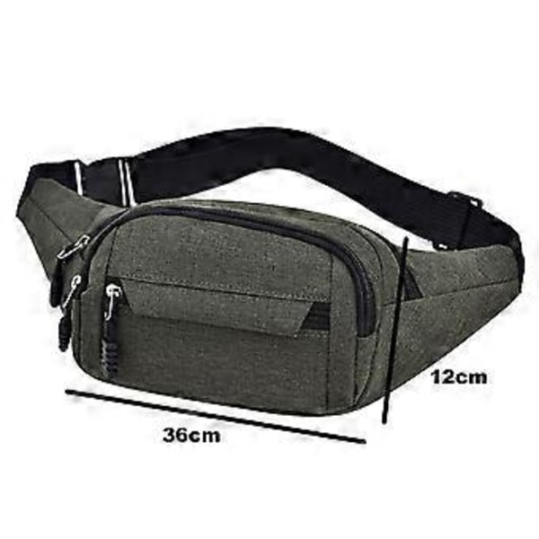 Midjeväsk: Löparmidjeväsk Running Bag Bältesväska Sport Slank Fashionabel för Jogging Vandring Kvinna Man style1597