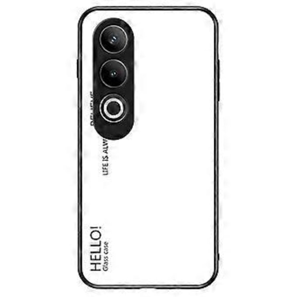 Til OnePlus Nord CE4 5G Etui Hærdet Glas Gradient Farve Telefon Cover (Style E)
