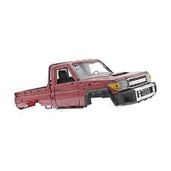 Fjärrstyrd Bilkaross RC Lastbil Kaross Lätt att Installera Uppgradera DIY RC Bilkaross för MN82 1:12 RC Lastbilsersättningsdel (Röd)