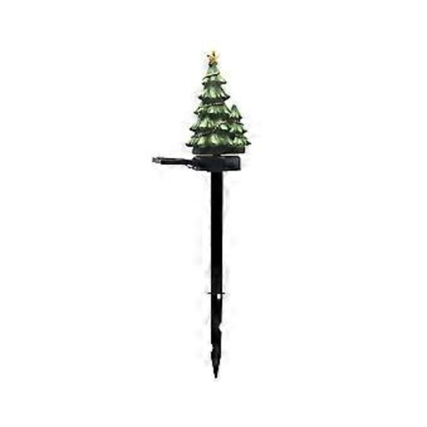 Solcelle Hagelys Juletre Stake Lys LED Plen Belysning for Julehagedekorasjon
