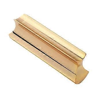 Guitar Slide til Elektrisk Tilbehør Letvægts Rørstreng Bærbare Dele (Guld)