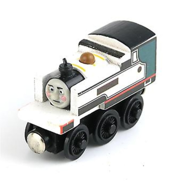 Thomas & Friends Tretoggsbane Magnetisk Togleker for Småbarn Barn Motorvogner Leketøy Togvogner for Gutter Jenter Bursdagsgaver (24)
