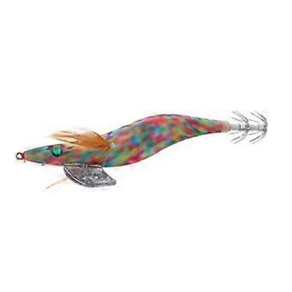 Fiskedrag Räkdesign Bläckfisk Konstgjorda Vevkrokar (Gröna Ränder)