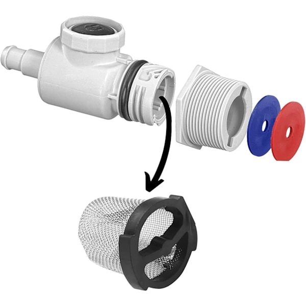2 stk Zodiac Kompatibel Polaris 6-504-00 Erstatningsfilter, C