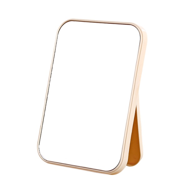 Bärbar kosmetisk spegel Vikbar skrivbordskompakt sminkspegel (B