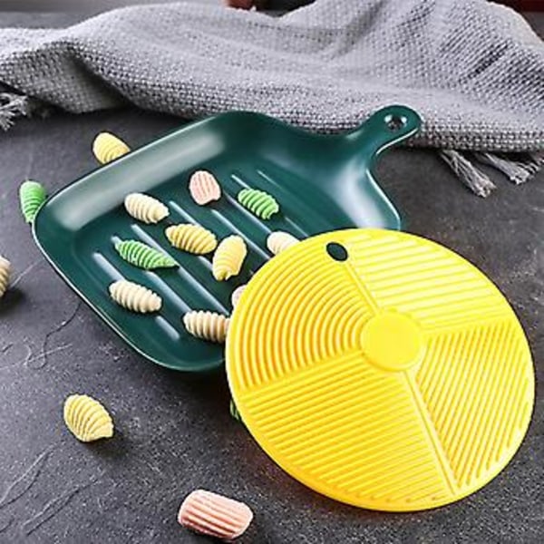 1/2 stk Gnocchi Brett DIY Spaghetti Maker Håndlaget Pastaform med Hengende Hull Matverktøy for (1 stk)